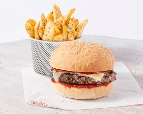Dynamic Beef Cheeseburger