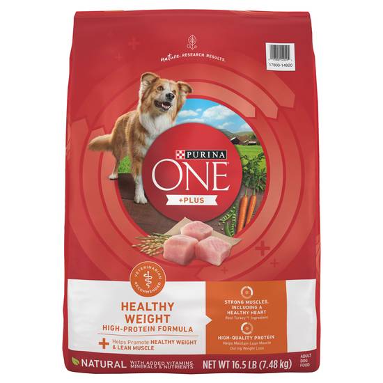 Purina One Plus High-Protein Formula Wealthy Weight Adult Dog Food