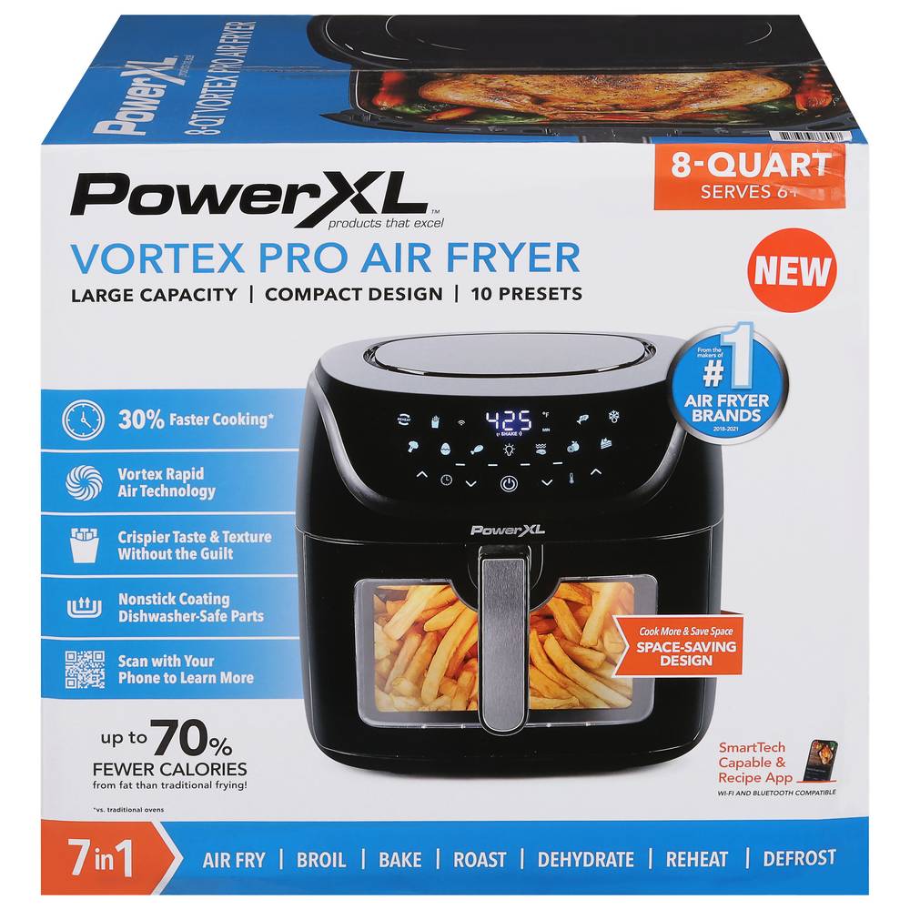 Power XL Vortex Pro Air Fryer, Black