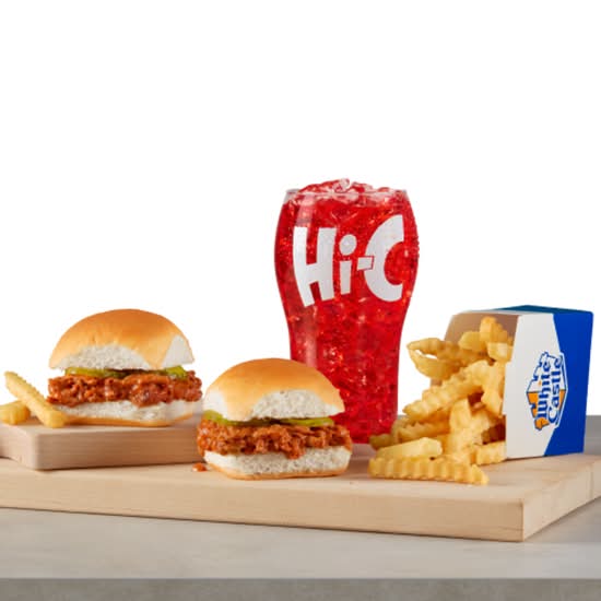 NEW BBQ PULLED PORK SLIDER COMBO