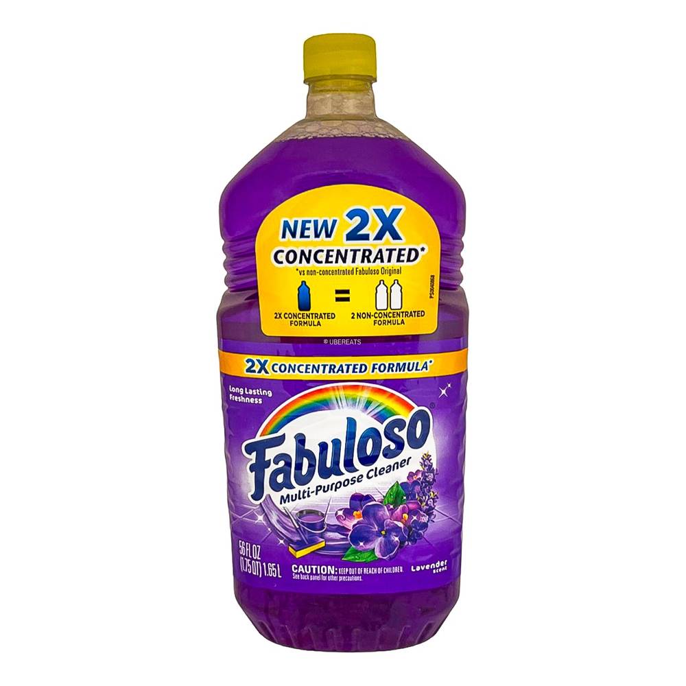 Fabuloso 2X Concentrated Multi-Purpose Cleaner, Lavender (56 fl oz)