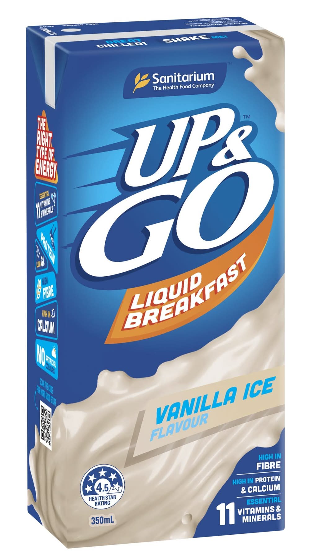 UP&GO Vanilla Ice 350ml