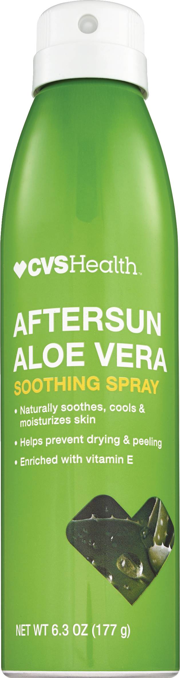 CVS Health Aftersun Aloe Vera Soothing Spray, 6 OZ