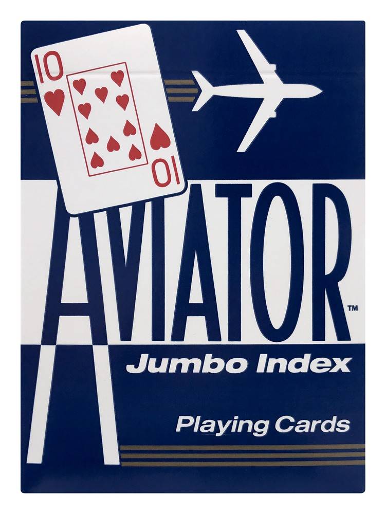 Aviator Jumbo Index Playing Cards (1 pack)