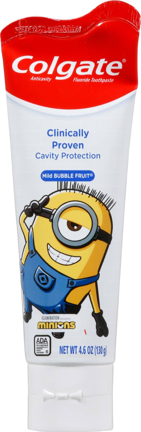 Colgate Cavity Protection Fluoride Mild Bubble Fruit Toothpaste