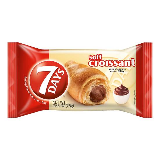7Days Croissant with Chocolate Cream Filling 2.65oz