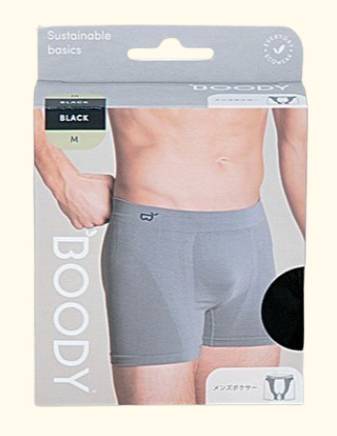 NL BOODY メンズボクサー ブラック M