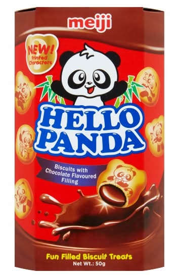 Meiji Chocolate, Hello Panda Biscuits With Filling (50g)