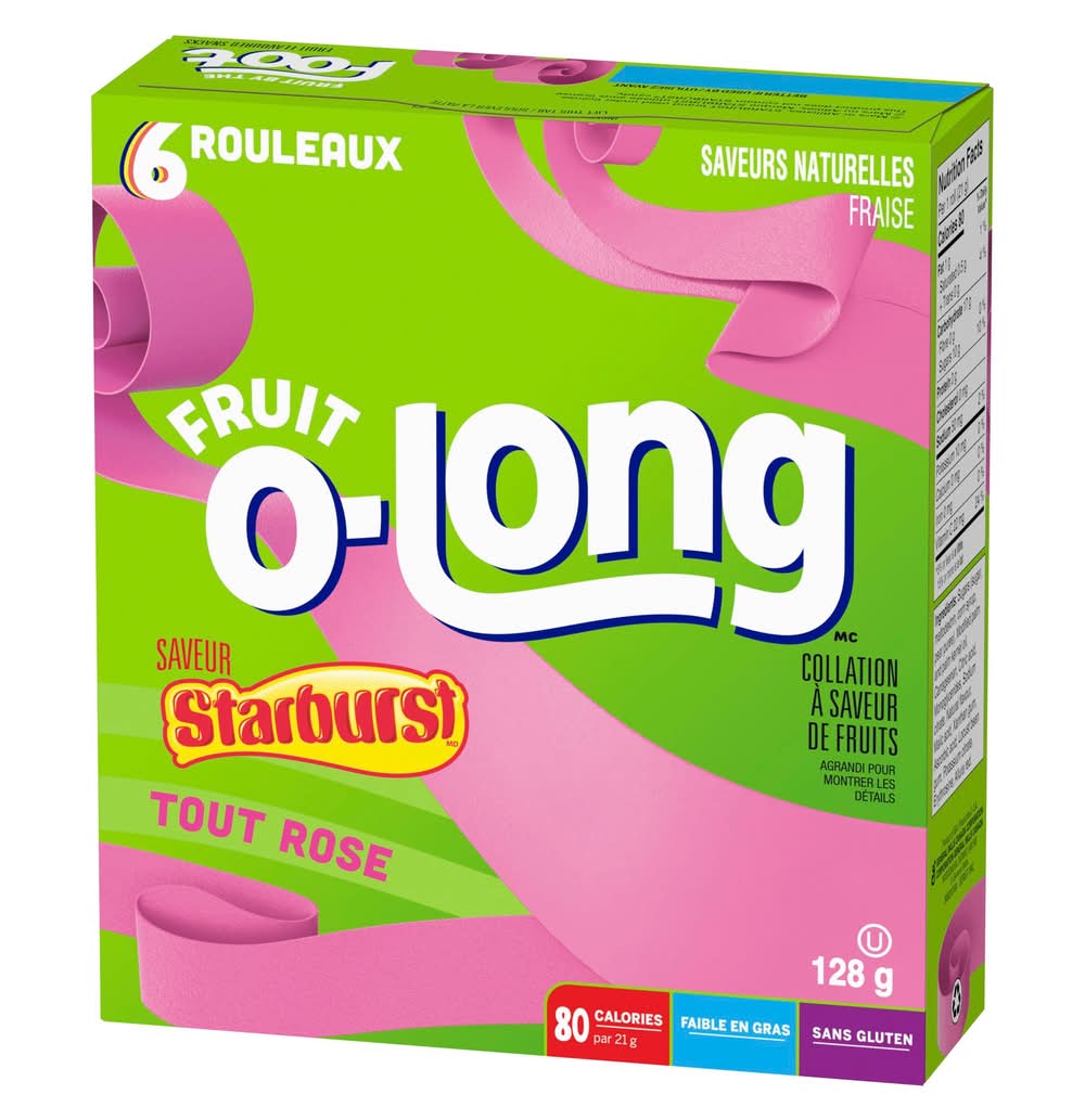 Fruit by the Foot Starburst All Pink, Strawberry (128 g, 6 ct)