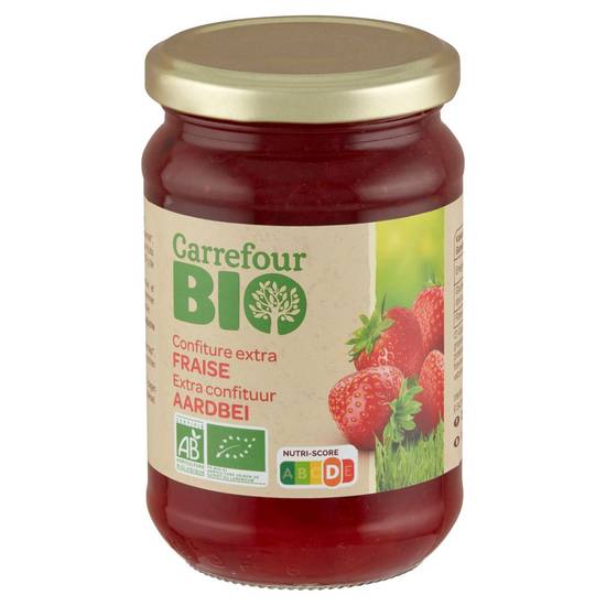 Carrefour Bio Confiture Extra Fraise 360 g