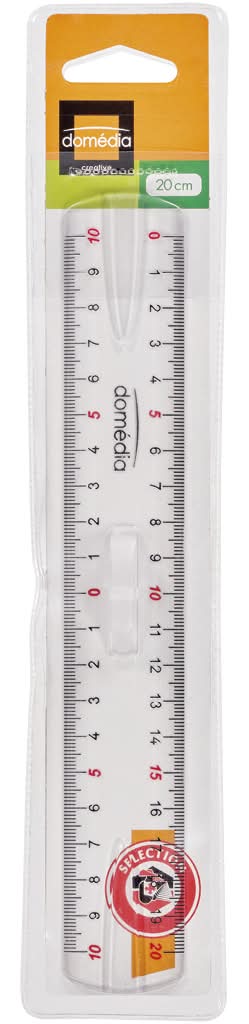 Domédia - Régua duplo decimetro