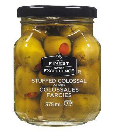 Our Finest Stuffed Colossal Olives (375 g)