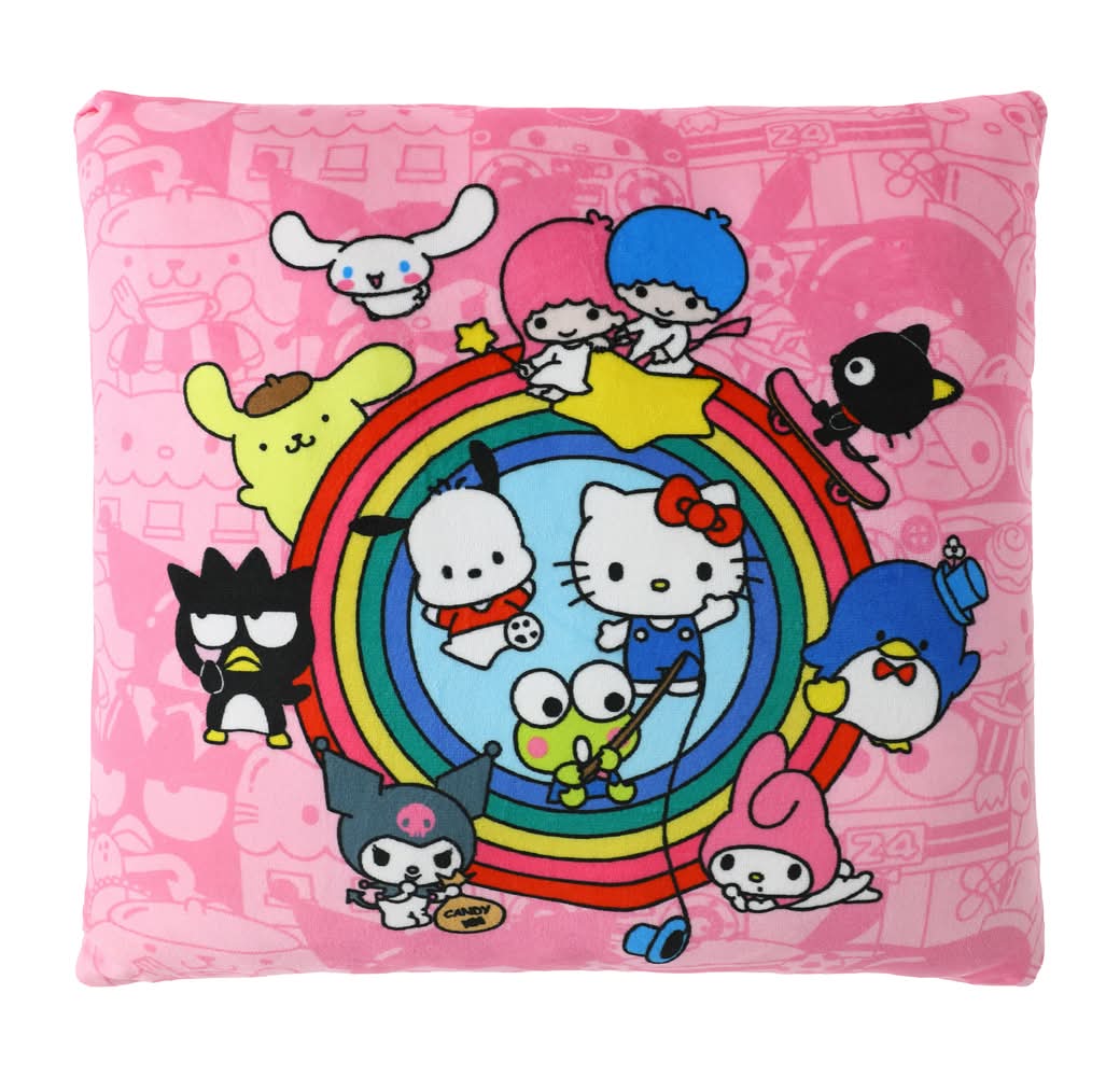 Hello Kitty And Friends® Travel Cloud Pillow