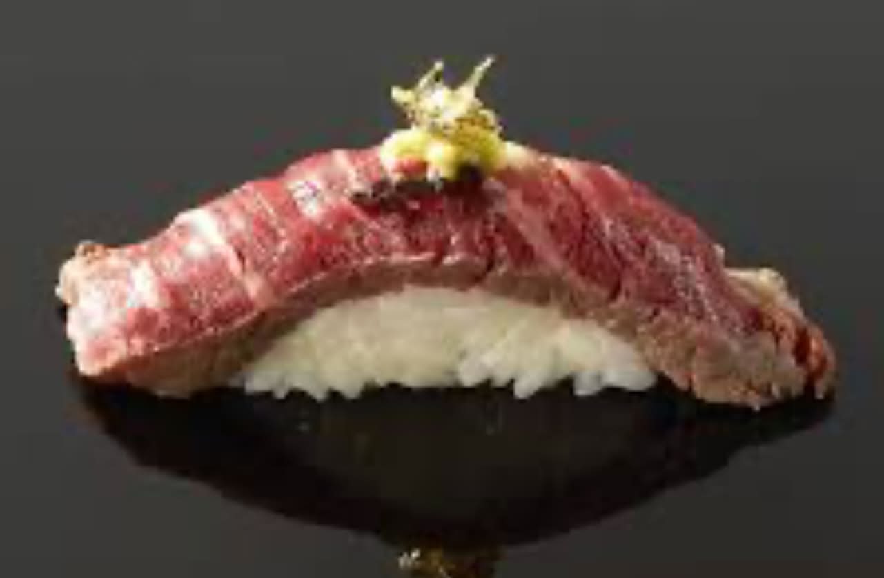 Nigiri bœuf, braisé teriyaki