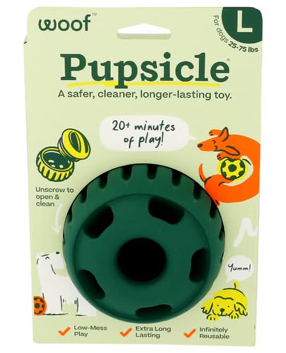 Woof Pet Inc Large Pupsicle Refillable Toy