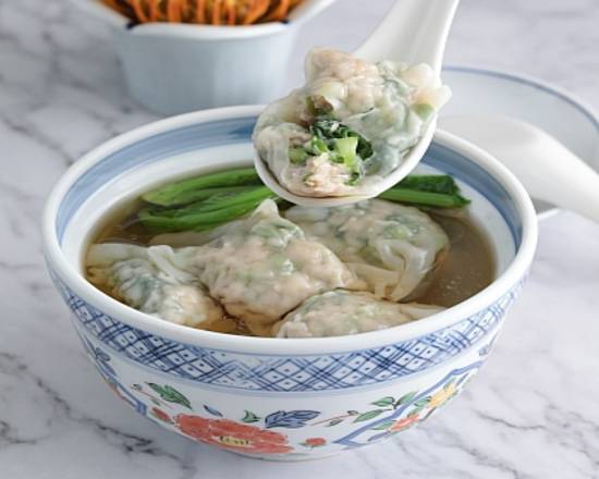 手工菜肉餛飩 Handmade Wonton with Vegetable and Pork