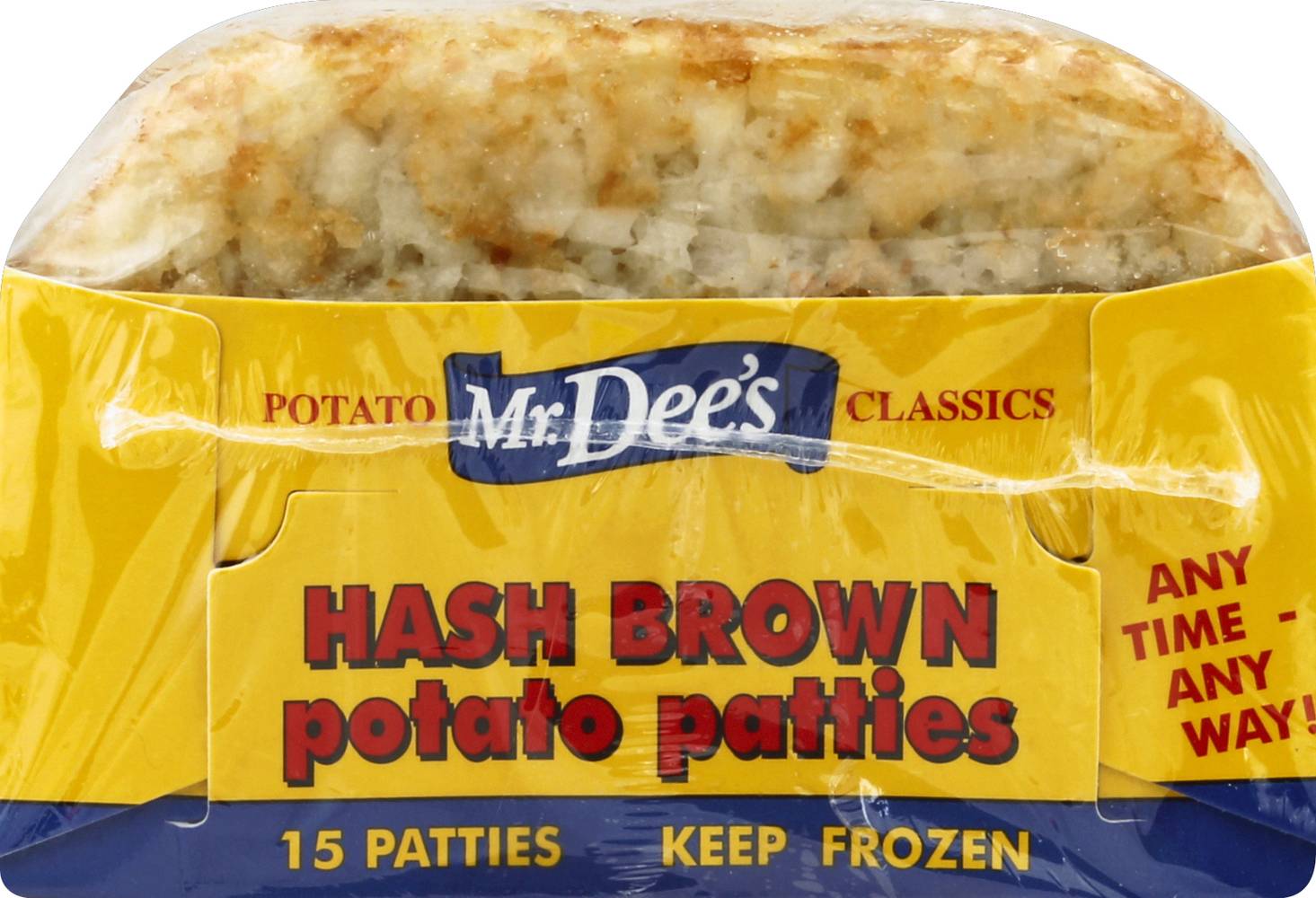 Mr. Dee's Hash Brown Potato Patties (1.99 lbs)