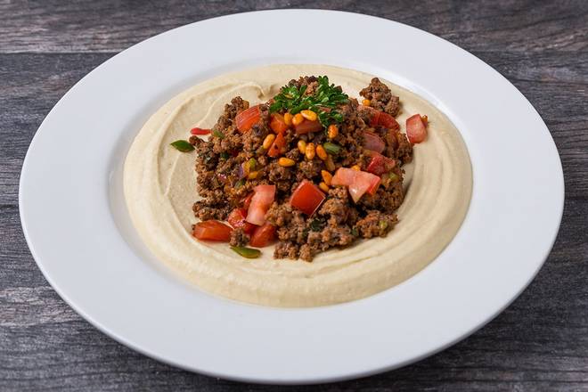 Hummus With Kafta Beef*