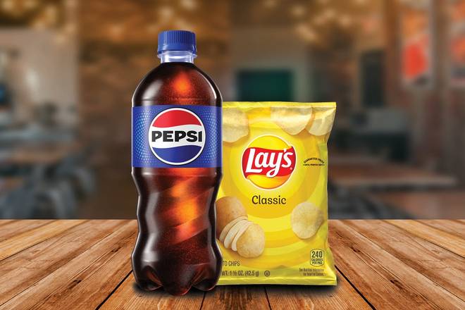 Combo Small Chip & Bottled Drink