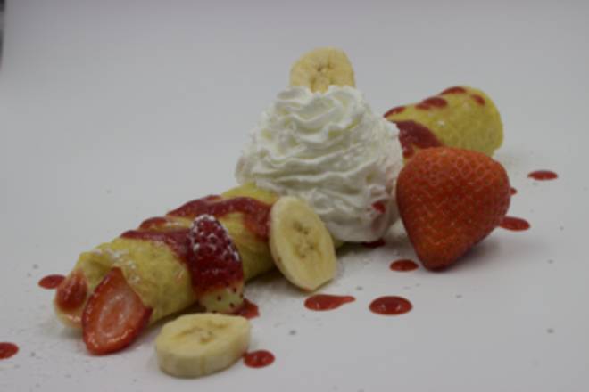 Strawberry - Banana Crepe