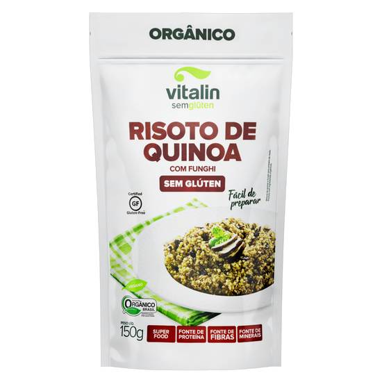 Vitallin risoto de quinoa com funghi (150g)