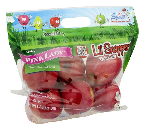 Stemilt Lil Snappers Pink Lady Apples (3 lbs)
