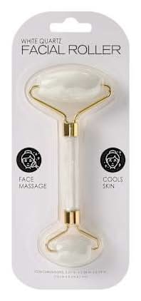 Quartz Facial Roller White