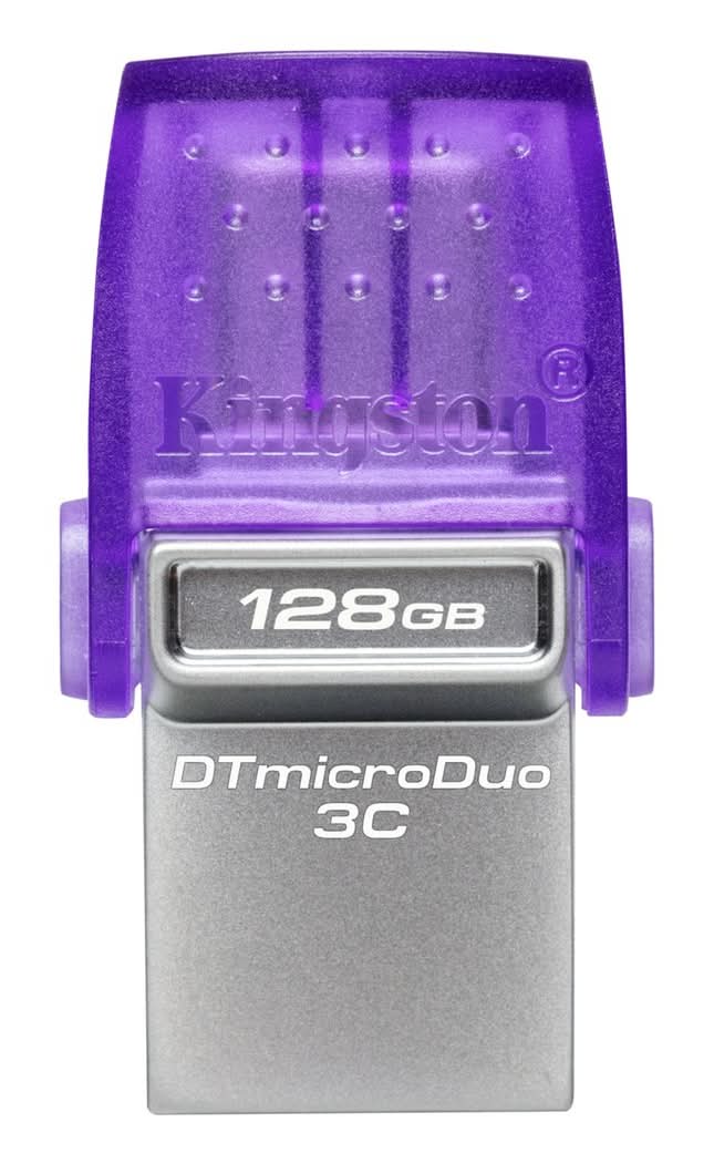 Kingston Pendrive 128GB Microduo USB-A + USB-C único color