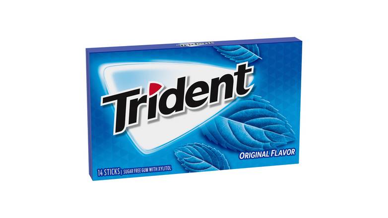 Trident Original Flavor Sugar Free Gum, 14 Piece