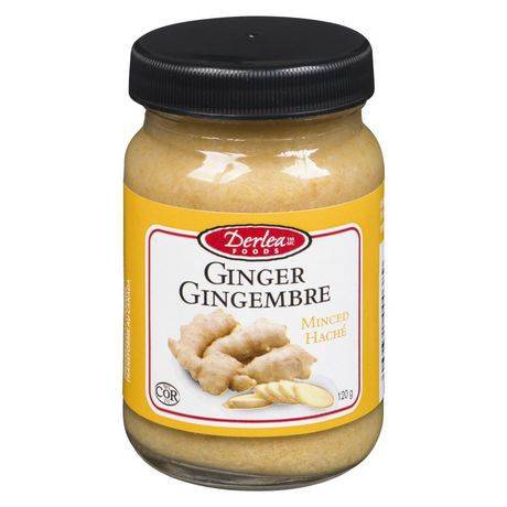 Derlea foods gingembre émincé (120 g) - minced ginger (120 g)