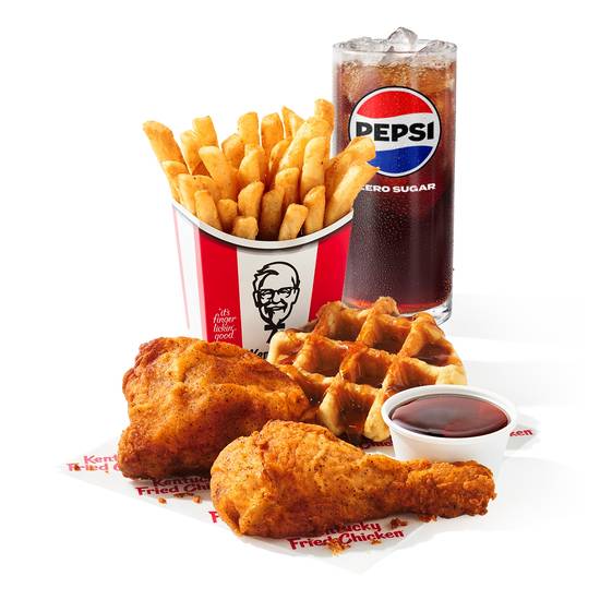 2 pc. Chicken & Waffles Combo