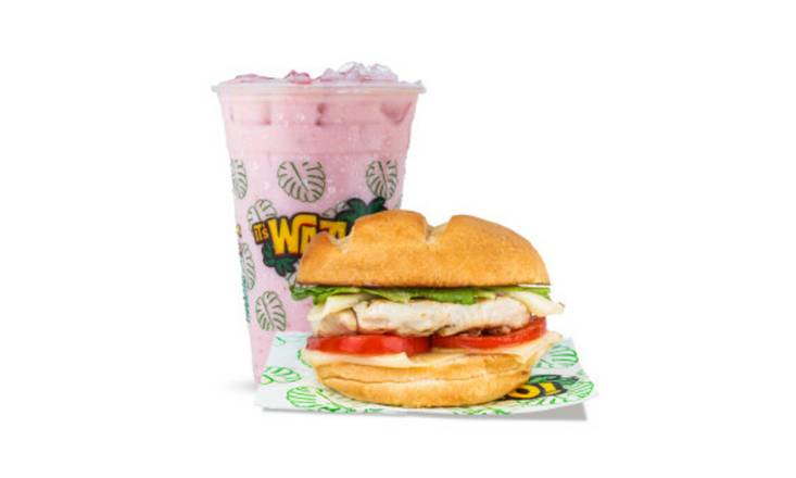 Chicken Burger Combo