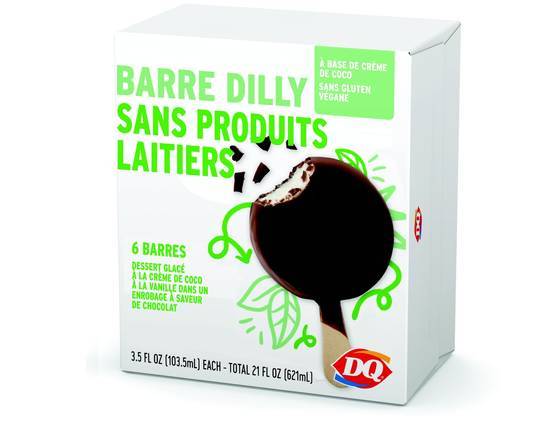 6 Barres Dilly Sans lactose