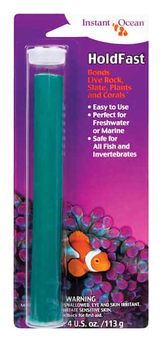 Instant Ocean HoldFast Epoxy Stick Bonding Solution, 4 oz.