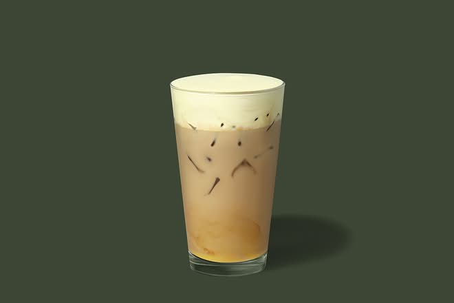 Iced Caramelised Banana Latte