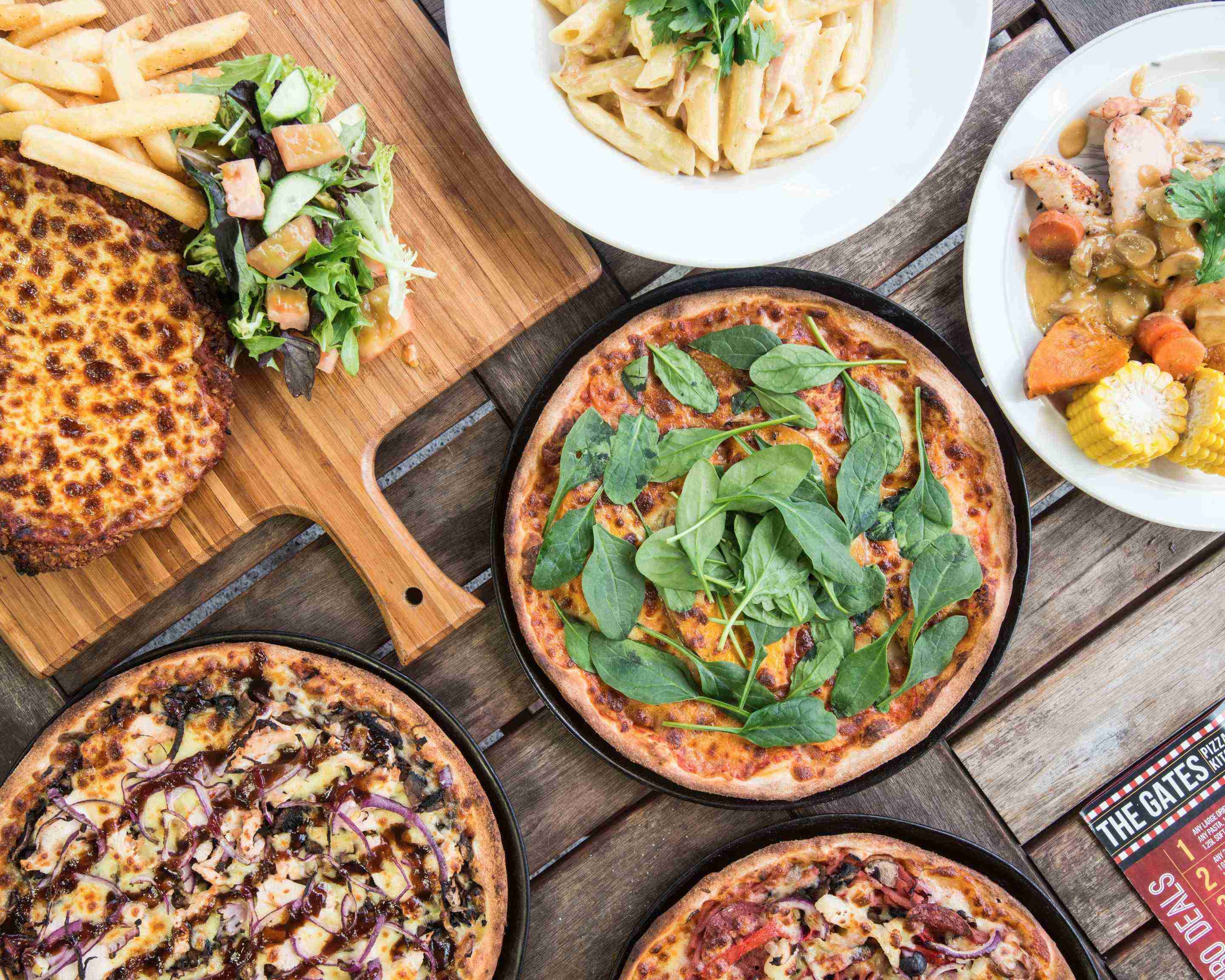 Order The Gates Pizza and Kitchen Menu Delivery and Takeaway in Melbourne |  Menu & Prices | Uber Eats