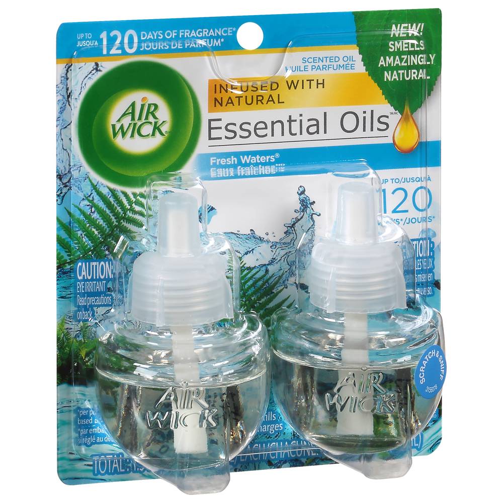 Air Wick Fresh Waters Scented Oil Refills (0.67 oz)