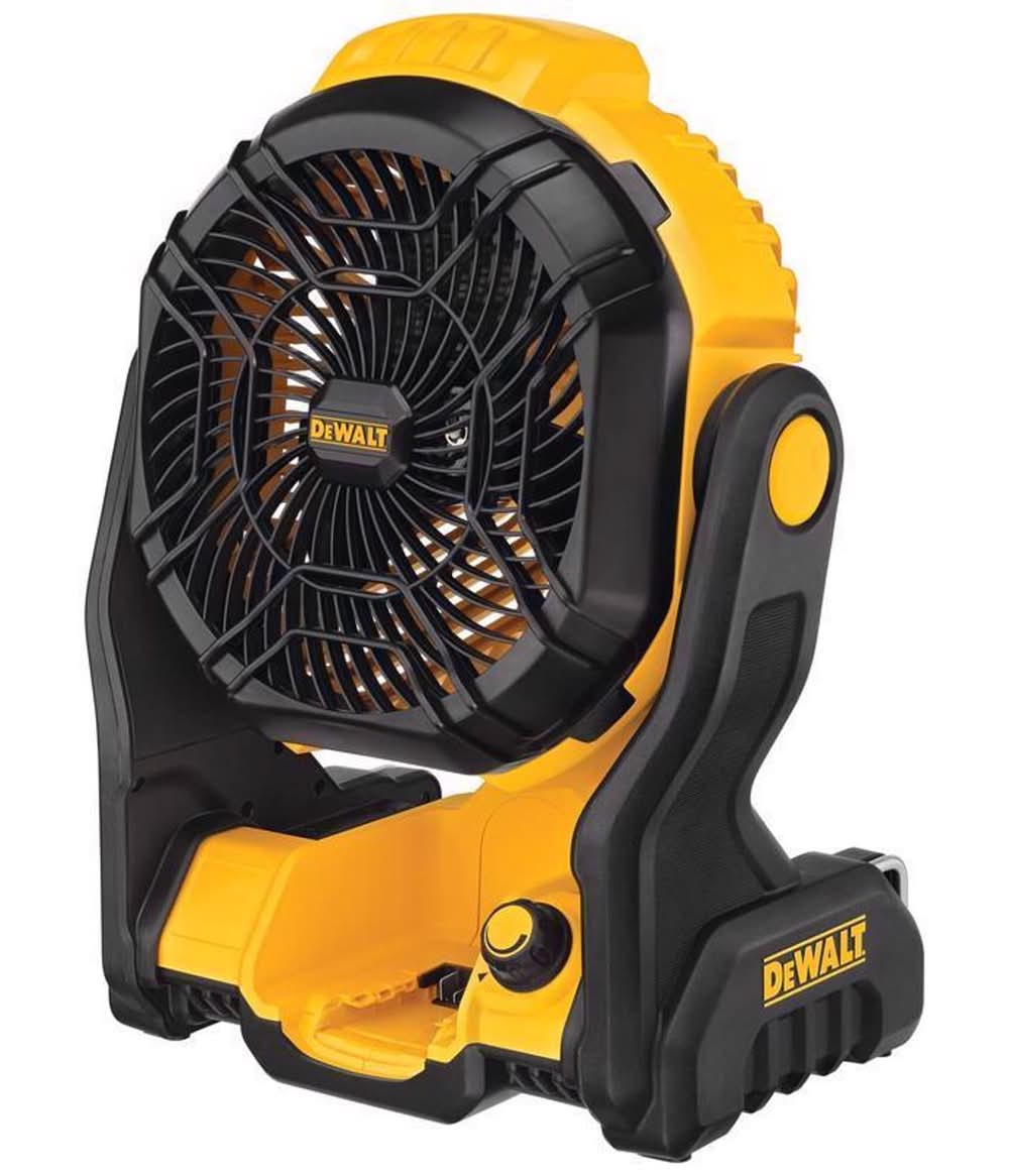 Dewalt 20V Max 11 In. H X 11 In. D Variable Speed Jobsite Fan
