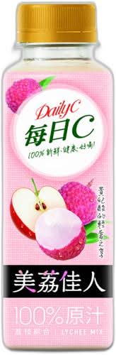 每日Ｃ１００％荔枝綜合果汁