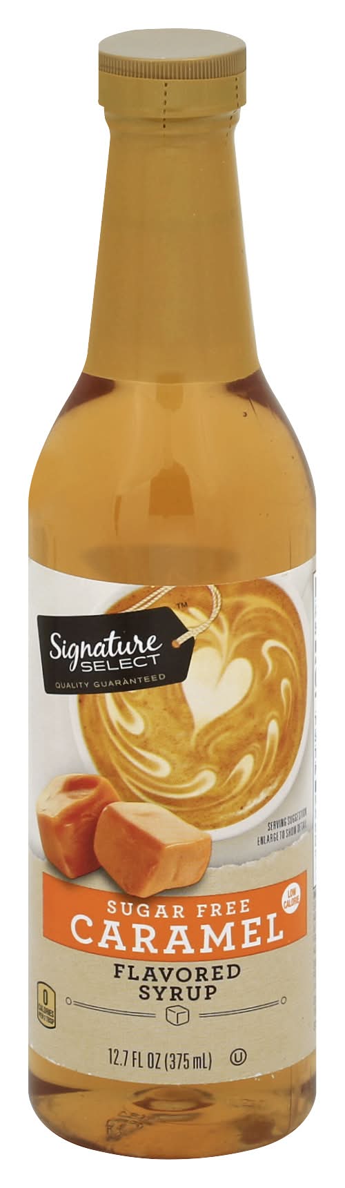 Signature Select Caramel Sugar Free Coffee Syrup (12.7 fl oz)