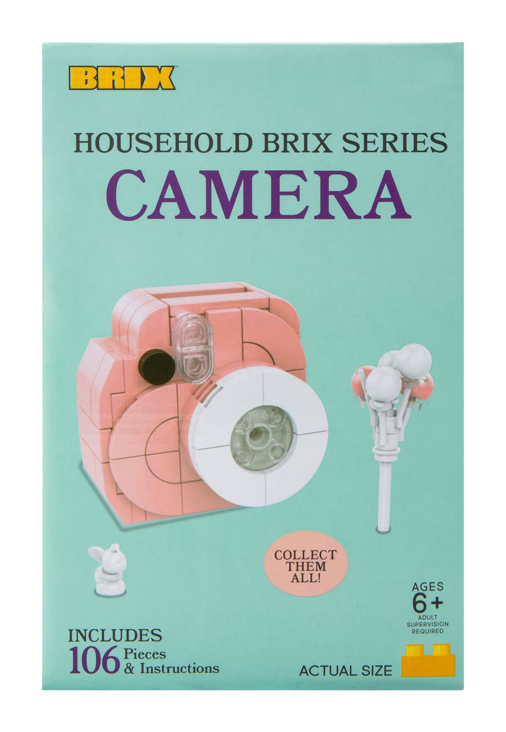 Household Appliances Brix Building Blocks Set Camera