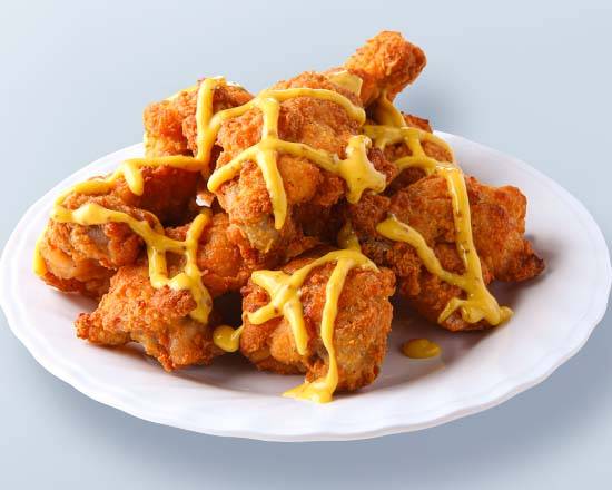 うま辛味チキン8ピース(ハニーマスタードソース) Spicy Chicken - 8 Pieces (Honey Mustard Sauce)