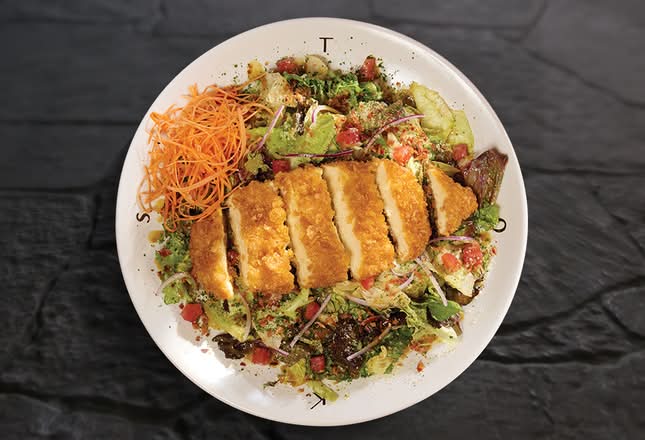 Ensalada de Pollo Crocante