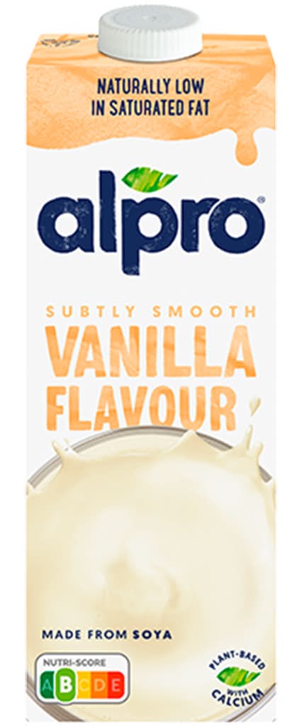 Alpro - Bebida de soja baunilha, embalagem de 1l