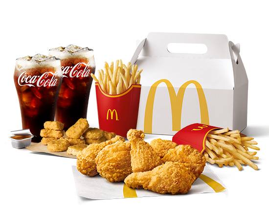 鷄塊鷄腿(原味)分享餐 | Chicken McNuggets & Chicken McCrispy Happy Sharing Meal (Original)