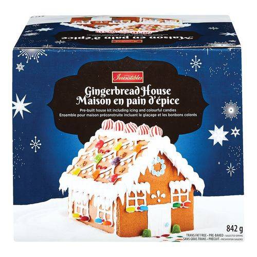 Irresistibles Prebuilt Gingerbread House (842 g)