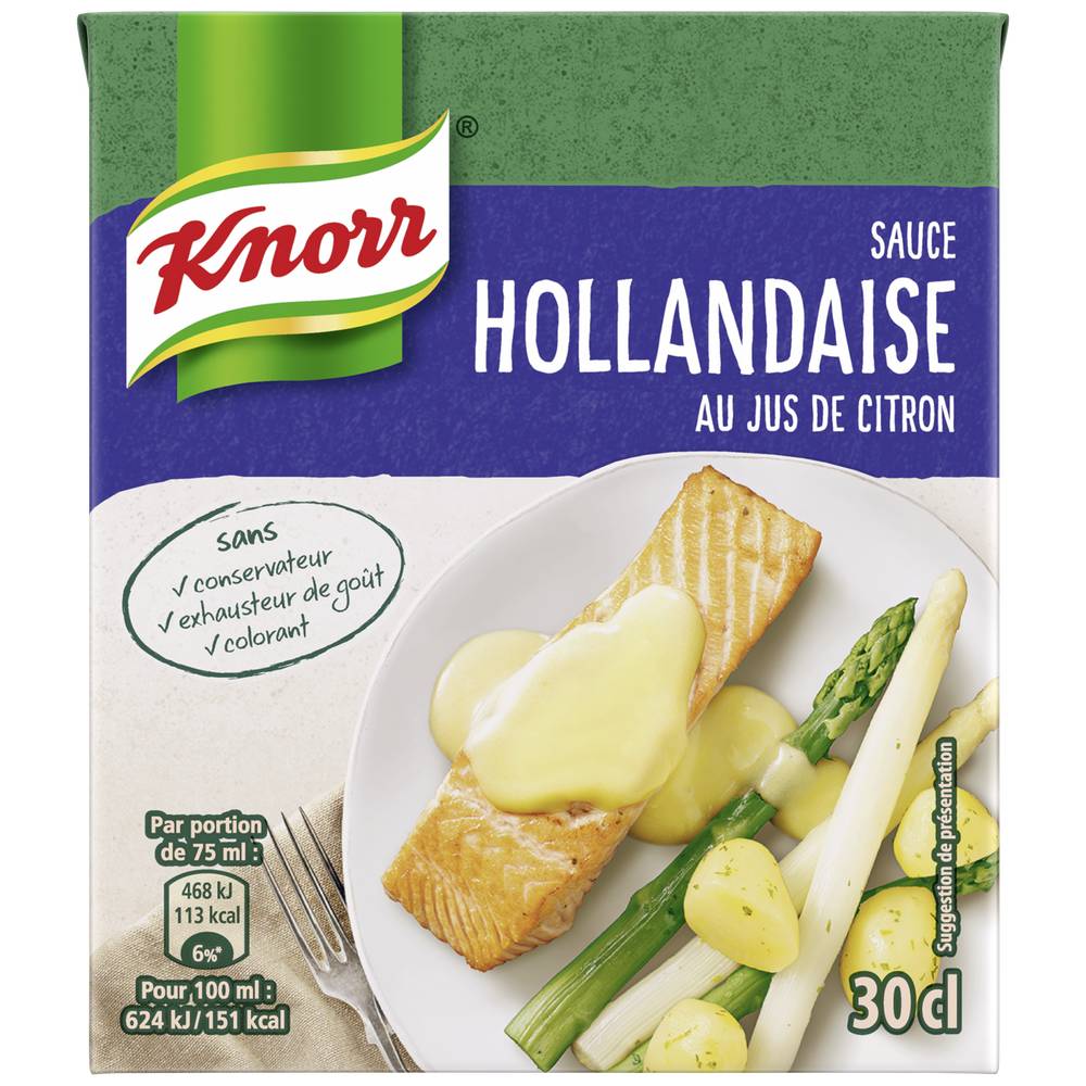 Knorr - Sauce hollandaise au jus de fruit, citron (300ml)