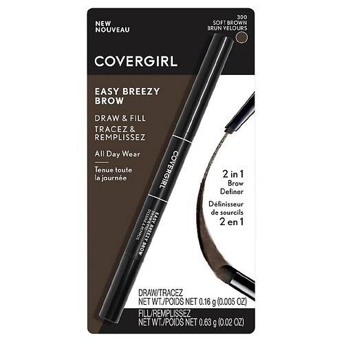 CoverGirl Easy Breezy Draw & Fill Eyebrow Pencil - 1.0 oz