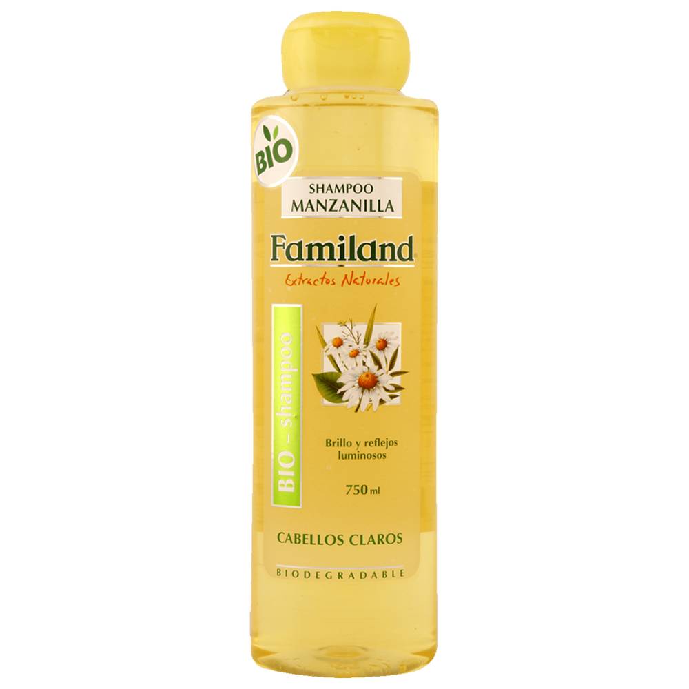 Familand shampoo manzanilla para cabello claro (frasco 750 ml)