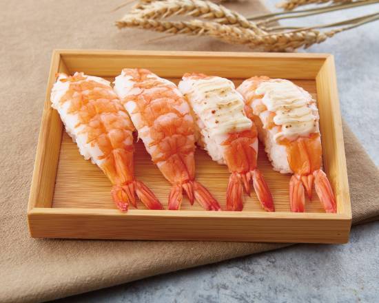 大蝦雙味賞 Assorted Shrimp Sushi